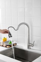 Смеситель для кухни BELZ B816 B74816-6 никель