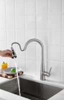 Смеситель для кухни BELZ B816 B74816-6 никель