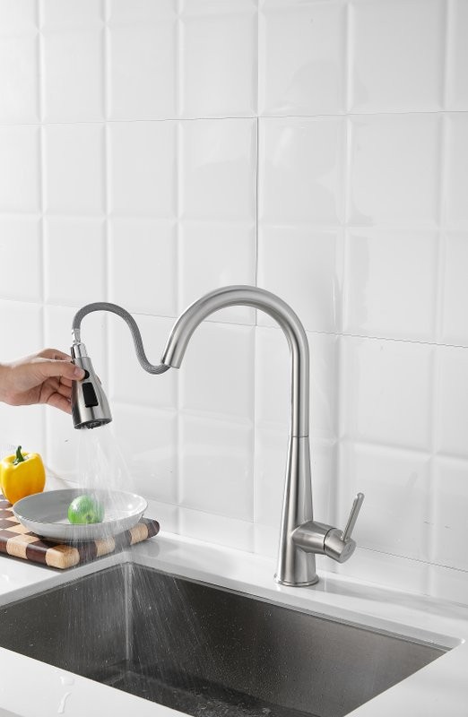 Смеситель для кухни BELZ B816 B74816-6 никель