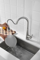 Смеситель для кухни BELZ B816 B74816-6 никель