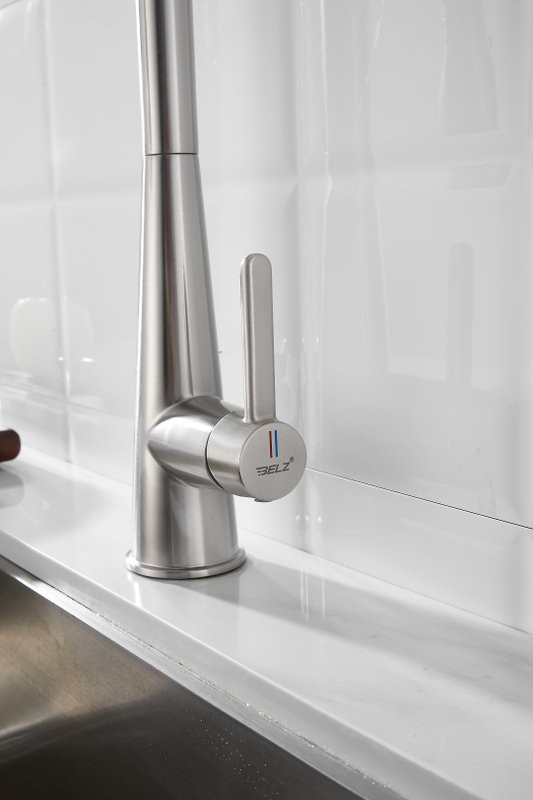 Смеситель для кухни BELZ B816 B74816-6 никель