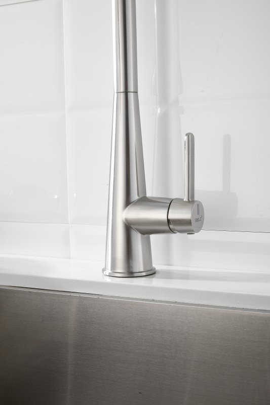 Смеситель для кухни BELZ B816 B74816-6 никель