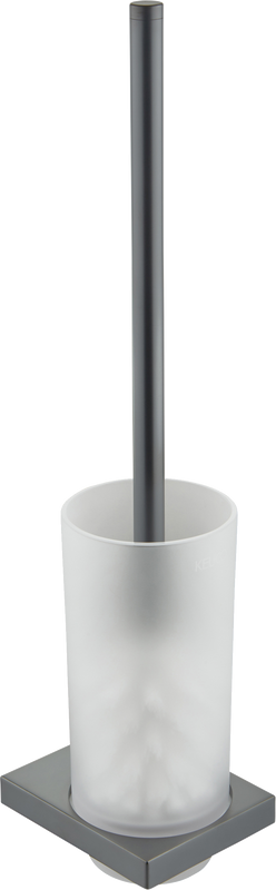 Ершик Keuco Edition 11 11164139000 хром черный шлифованный