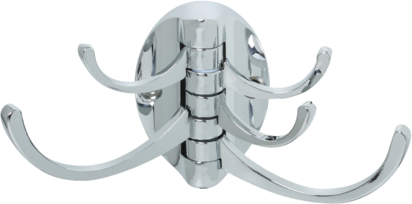 Крючок Fixsen Equipment хром, поворотный