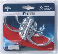 Крючок Fixsen Equipment хром, поворотный