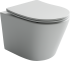 Унитаз подвесной Ceramica Nova Balearica Rimless CN6000MW белый матовый