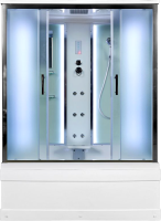 Душевой бокс DTO EM 4515LED+GM