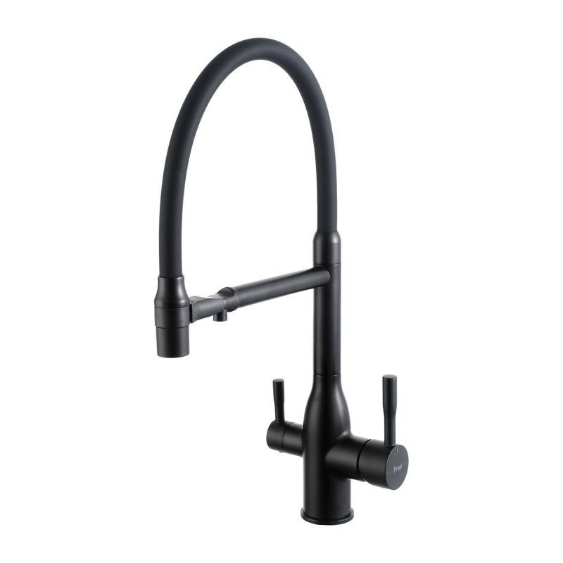 Смеситель для кухни Frap F4398-6 черный