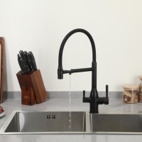 Смеситель для кухни Frap F4398-6 черный