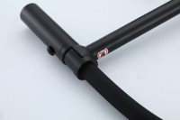 Смеситель для кухни Gappo G4098-26 с гибким изливом, черный