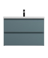 Тумба под раковину без столешницы BelBagno Kraft 75 подвесная, матовая голубая Тумба под раковину без столешницы BelBagno Kraft 75 подвесная, матовая голубая