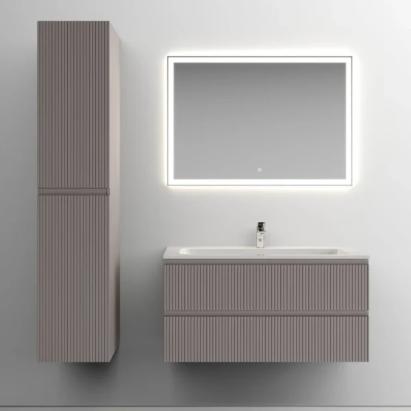 Мебель для ванной комнаты Sancos Snob T 100 см, doha soft