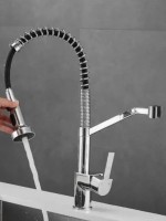 Смеситель для кухни Haiba HB73826 хром