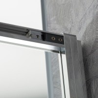 Душевой уголок Vincea Slim-U VSS-2SU900CL 90x90 см, профиль хром, стекло прозрачное