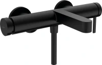 Смеситель для ванны с душем Hansgrohe Finoris 76420670 матовый черный