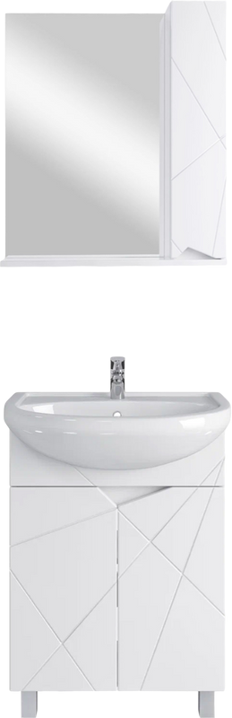 Мебель для ванной комнаты SanStar Каскад 60 раковина Уют