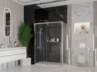 Душевой уголок Ambassador Intense 110021103IX-80IX 140х80 см, профиль хром