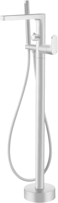 Напольный смеситель для ванны с душем Boheme Spectre 459-MW matt white