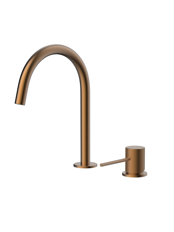 Смеситель для раковины AltroBagno Биланча 010904BC матовая медь