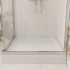 Душевой уголок STWORKI Дублин 100x100 см профиль хром матовый, прозрачное стекло, квадратный