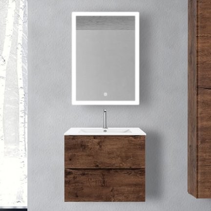 Мебель для ванной комнаты Vincea Mia 60 темный дуб
