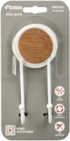 Крючок Fixsen Magic White FX-47005A двойной, белый