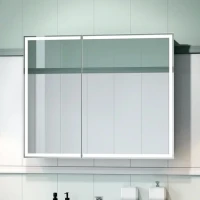 Зеркало-шкаф CONTINENT Allure 100х80 с подсветкой