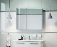 Зеркало-шкаф CONTINENT Allure 100х80 с подсветкой Зеркало-шкаф CONTINENT Allure 100х80 с подсветкой