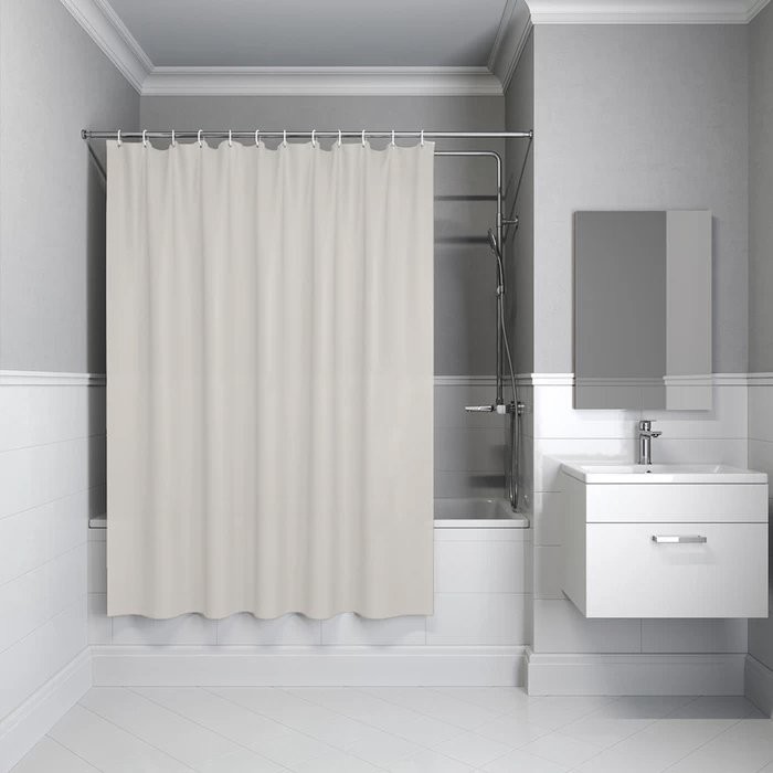Штора для ванной IDDIS Base BS02P18i11 180х200, бежевая