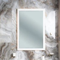 Зеркало Armadi Art NeoArt Dolce 70x105 жемчужное белое, с подсветкой