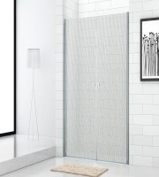 Душевая дверь в нишу Cezares Eco ECO-O-B-2-90-P-Cr стекло punto