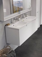 Тумба под раковину без столешницы Ravak Classic II SD 130 глянцевая белая, белая