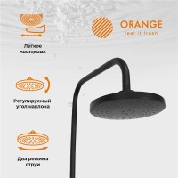 Душевая стойка Orange Lutz Lutz M04-932b черная