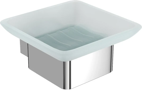 Мыльница Lemark Smooth line 9741016 хром