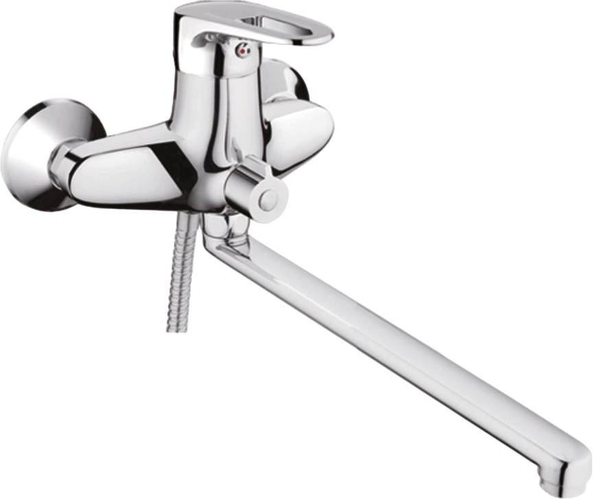 Смеситель с длинным изливом для ванны D-lin D146429 хром