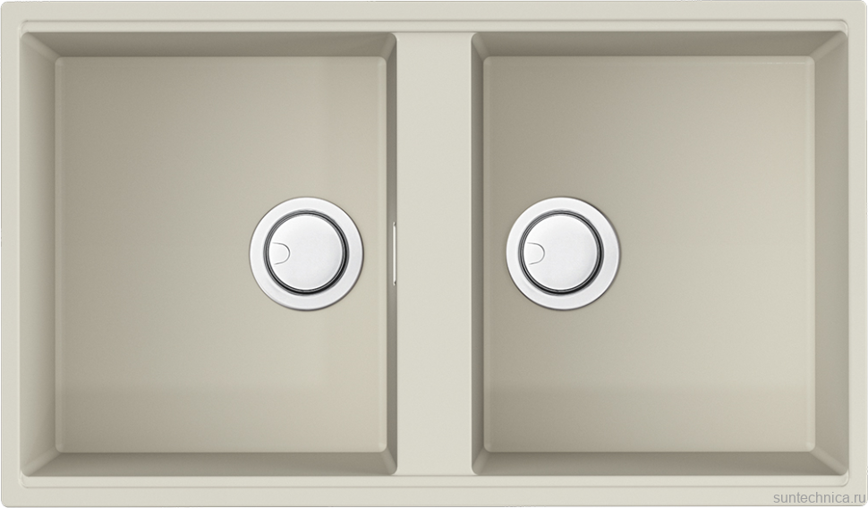 Комплект Мойка Omoikiri Kitagawa 83-2-U-WH белая + Измельчитель Nagare 750