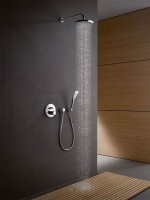 Термостатический смеситель встраиваемый Kludi Zenta 388300545 для ванны с душем, с внутренней частью 88011