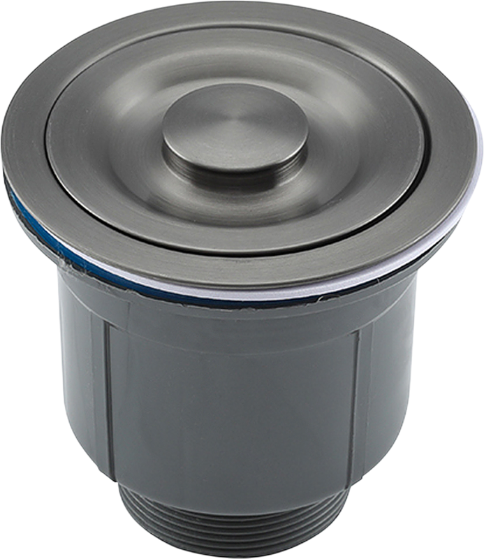 Мойка кухонная Gappo GS7850-6L с коландером, графит