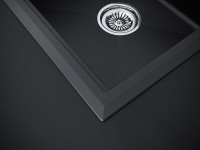 Комплект Мойка Paulmark Stepia 60 PM115951-BLM черный металлик + Измельчитель Bone Crusher BC 1000-AS