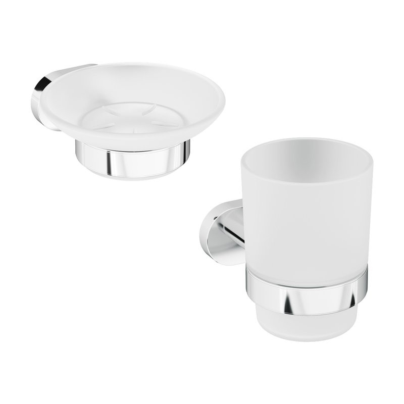 Набор Стакан AM.PM Sense A7434300 + Мыльница A7434200
