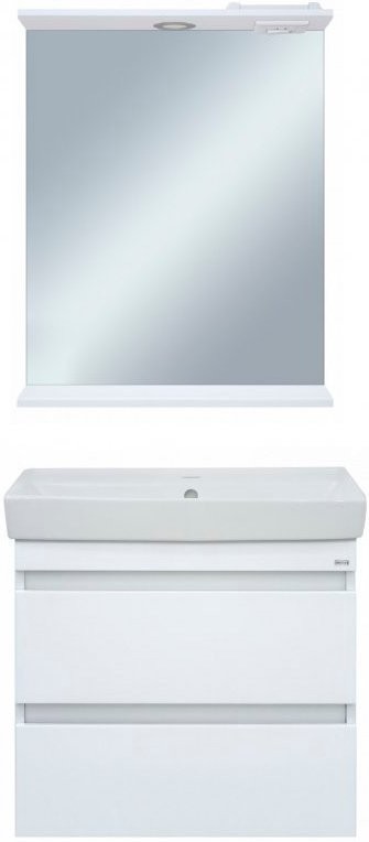 Зеркало Misty Енисей 50 с полкой