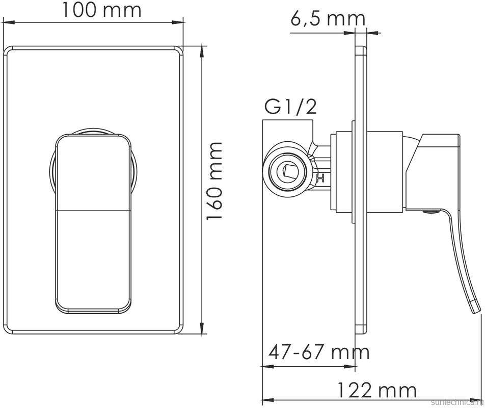 Душевой комплект Wasserkraft A12610