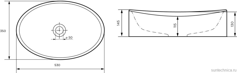 Мебель для ванной комнаты 1MarKa Grunge Loft 60П дуб вотан