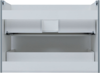 Тумба с раковиной Aquanet Арт 90 подвесная, мисти грин