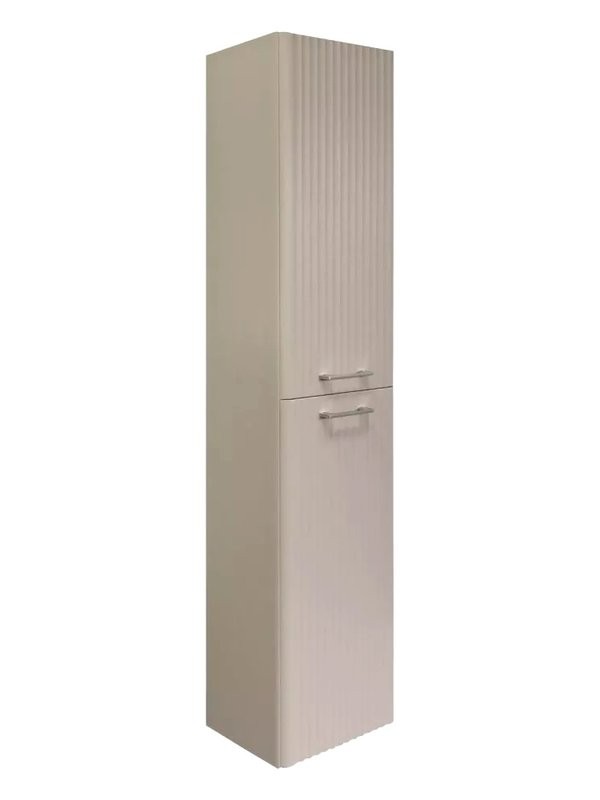 Шкаф-пенал для ванной Comforty Ангара 35 подвесной, дуб латте