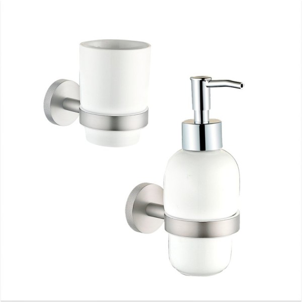 Набор Стакан Allen Brau Priority 6.31002-BN + Дозатор 6.31006-BN