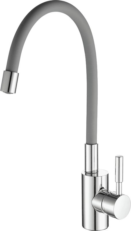 Смеситель для кухни Fashun A4053+B07 хром, серый