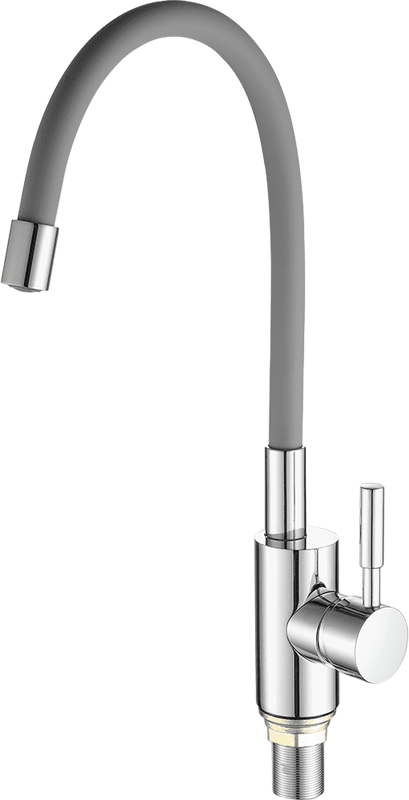 Смеситель для кухни Fashun A4053+B07 хром, серый