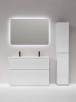 Мебель для ванной комнаты Sancos Folk Floor 120 напольная, bianco, раковина CN7016