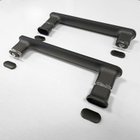 Душевой уголок Triton Фикс Блэк Щ0000077394 100х100 см с поддоном, профиль черный матовый